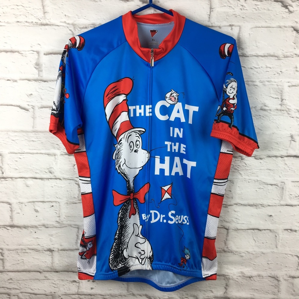 Retro image apparel Dr Seuss cycling jersey XL B22